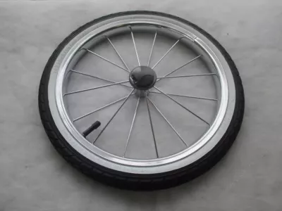 Kolečko ke kočárku kovové nafukovací 14" ROAN - s ložiskem.