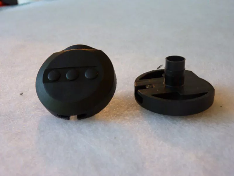 Střed kolečka ABC - A - ø 10 mm.