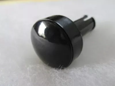 Střed kolečka TAKO - černý - ø 10 mm.