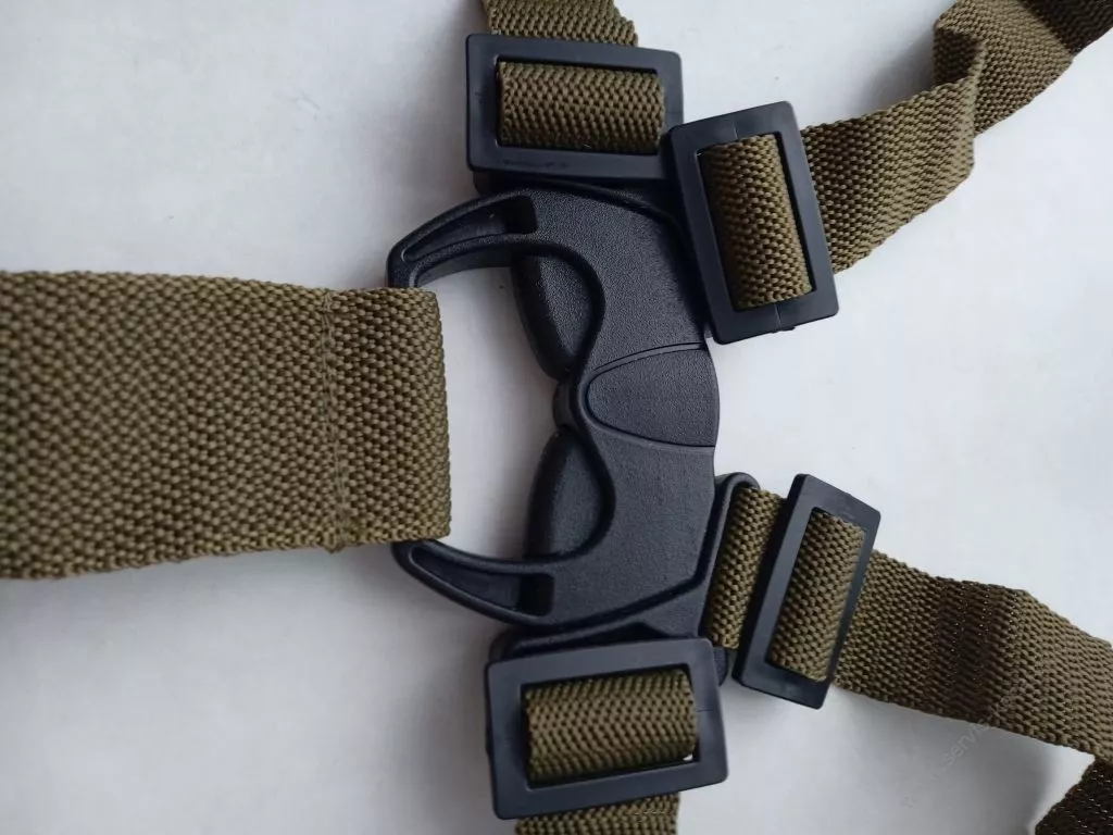 Bezpečnostní pásy TAKO - zelené "khaki".