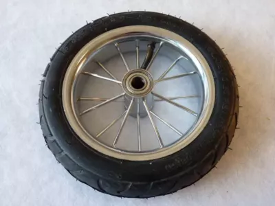 Ráfek kolečka chromovaný 8" - s ložiskem.