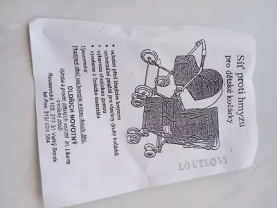 Doplňkový sortiment ke kočárkům 