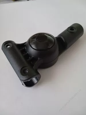Kloub regulace budky nebo podnožky 16/16 mm - pravý.