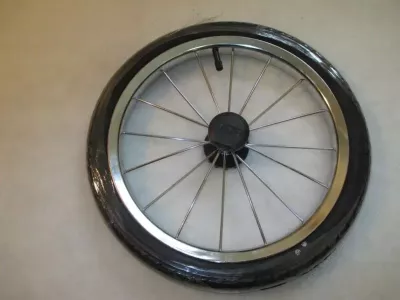 Kolečko ke kočárku 14" TAKO chrom.