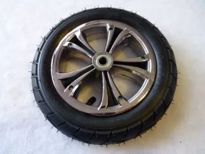 Kolečko ke kočárku plastové nafukovací 10".