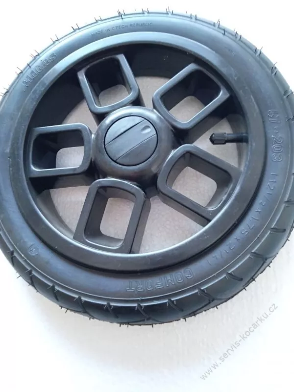Kolečko ke kočárku plastové nafukovací 12" - 220 C.