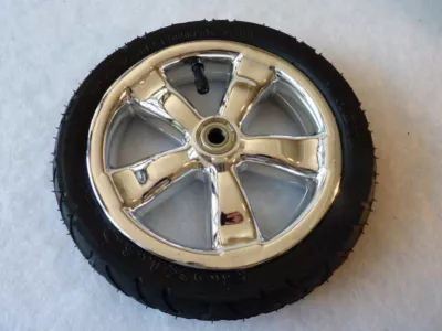 Kolečko ke kočárku plastové nafukovací 9".