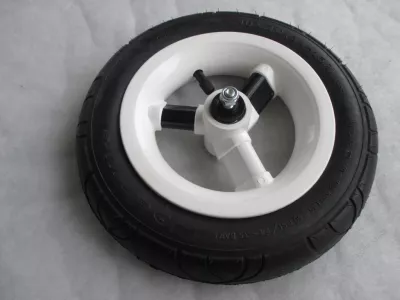 Kolečko nafukovací 10" TAKO CAPTIVA - bílo - černé NOVINKA.