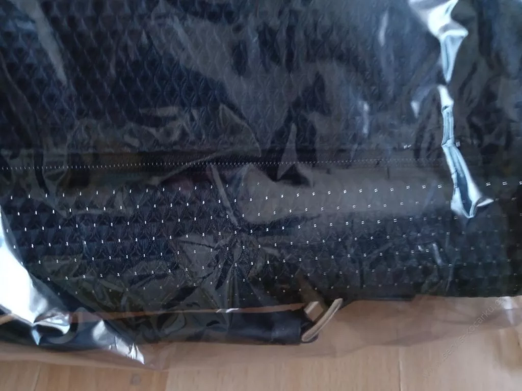 Taška ke kočárku DIAMAND černo / stříbrná.