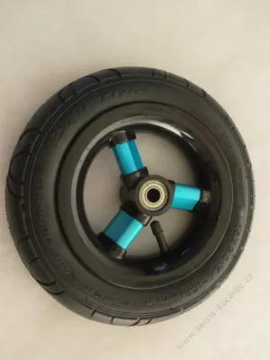 Kolečko nafukovací 10" TAKO CAPTIVA - tyrkysová / černá.