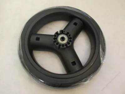 Kolečko plastové TAKO drifting 12", černo / černé.