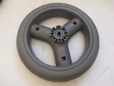 Kolečko plastové TAKO drifting 12" , šedo / bílá.