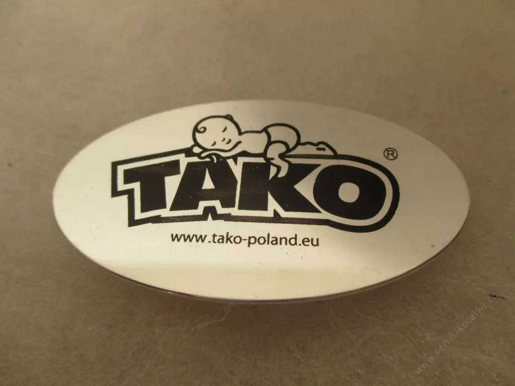 Luxusní nálepka TAKO.