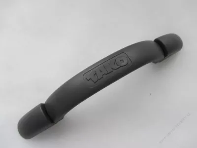 Rukojeť TAKO s nápisem - šedá.